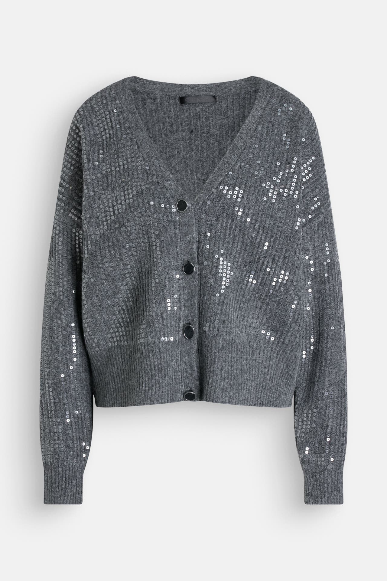 GUESS Strickjacke 'Riley' grau, Bild 1