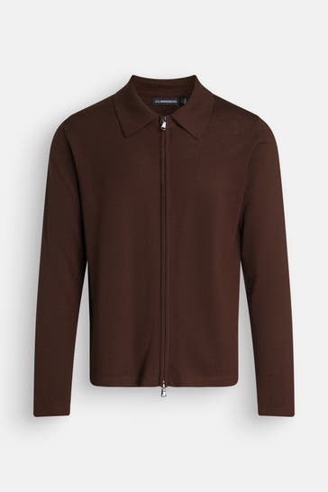 J.LINDEBERG Wolljacke 'Kaleb' braun