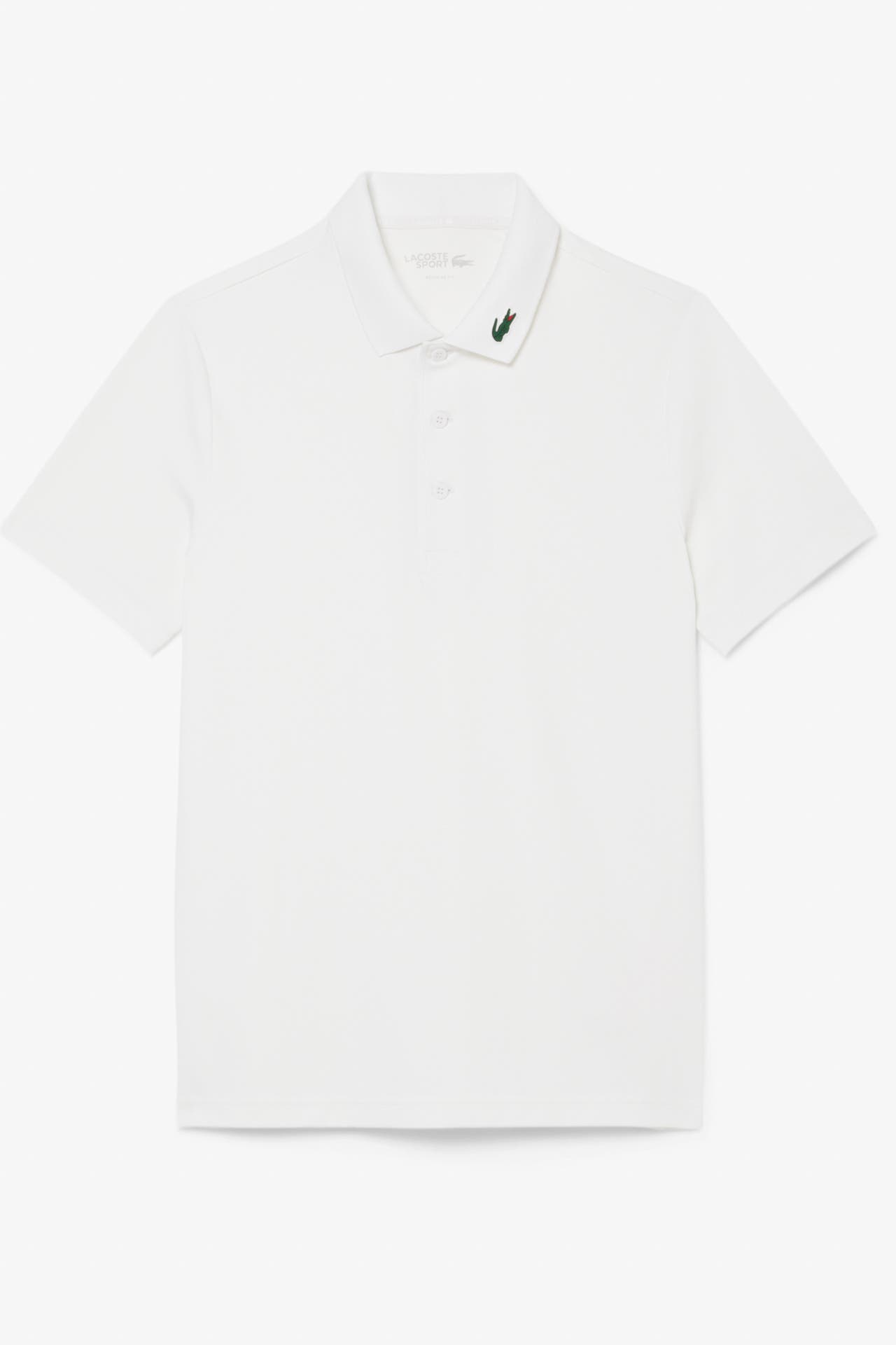 LACOSTE Funktions-Polo weiß, Bild 1
