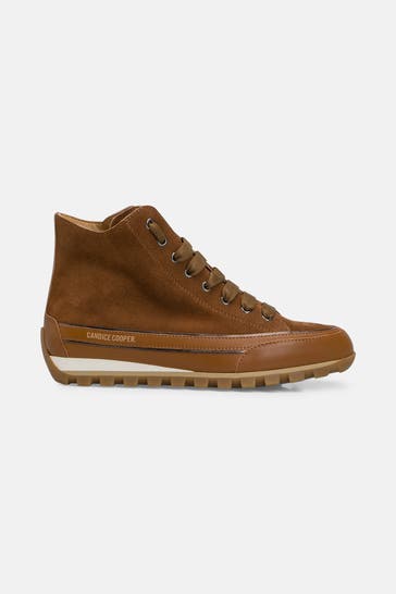 CANDICE COOPER Sneaker 'Plus Patch' cognac