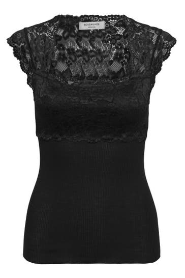 ROSEMUNDE Top schwarz