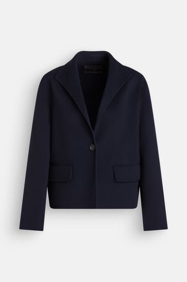 WINDSOR. - Wolljacke nachtblau