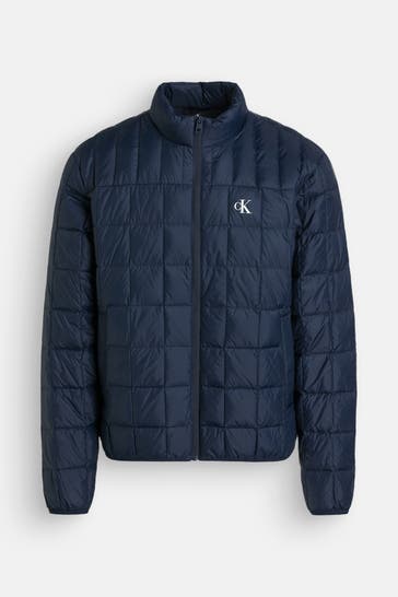 CALVIN KLEIN Daunensteppjacke navy
