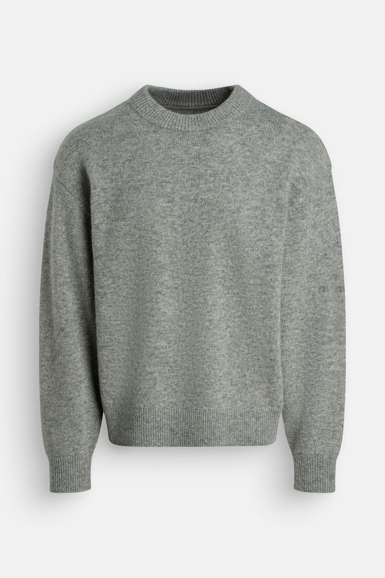 HAN KJØBENHAVN Wollmix-Pullover hellgrau, Bild 1
