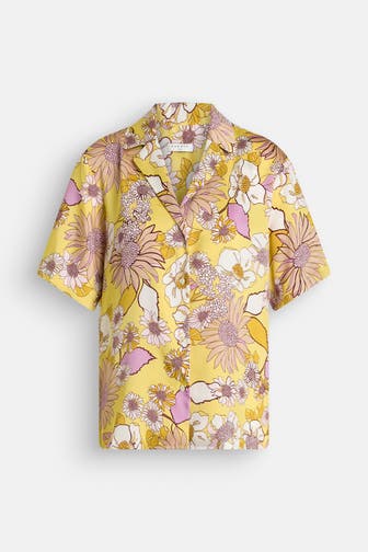 SANDRO Bluse gemustert