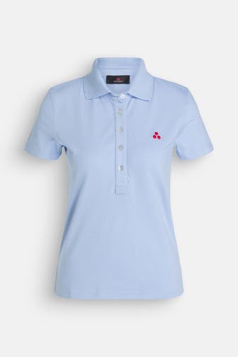 PEUTEREY Polo-Shirt 'New Medusa' hellblau