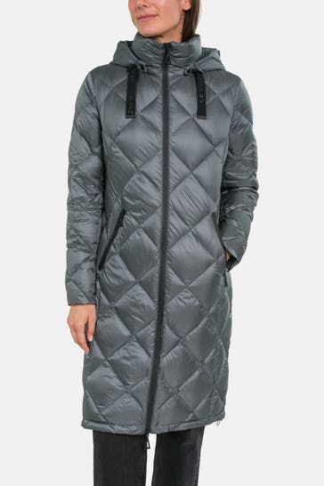 GIL BRET Daunenmantel silber