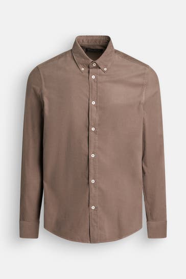 MARC O'POLO DENIM Casual-Hemd braun