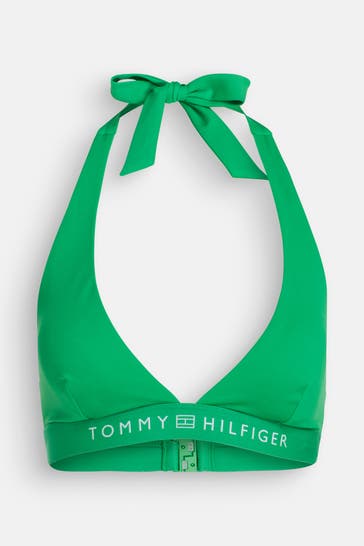 TOMMY HILFIGER Bikini-Top grün