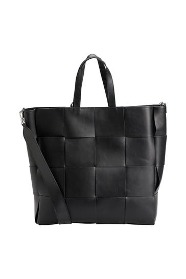 ABRO Shopper 'Chessboard' schwarz