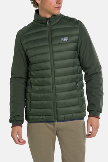 NEW ZEALAND AUCKLAND Steppjacke dunkelgrün