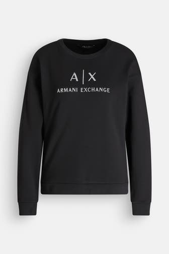 ARMANI EXCHANGE Sweatshirt schwarz