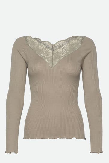 ROSEMUNDE Longsleeve 'Beatha' oliv