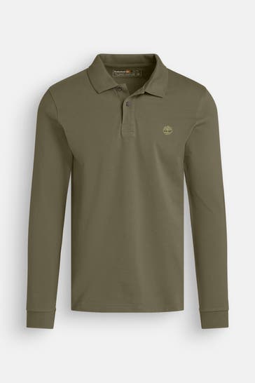 TIMBERLAND Polo-Shirt oliv