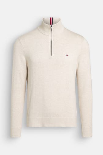 TOMMY HILFIGER Strick-Troyer creme