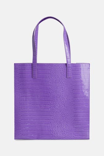 TED BAKER Schultertasche 'Croccon' lila