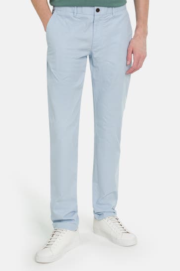 TOMMY HILFIGER Stoffhose 'Bleecker' hellblau