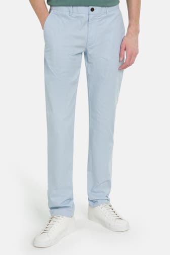 TOMMY HILFIGER Stoffhose 'Bleecker' hellblau