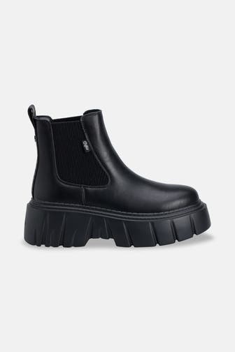 BUFFALO Chelsea-Boots 'Zespher' schwarz