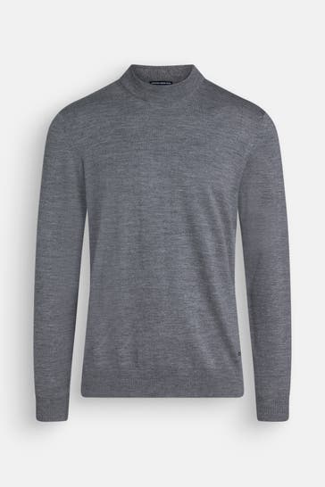JOOP! Wollpullover 'Davide' grau