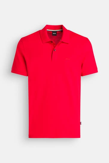 BOSS Polo-Shirt signalrot