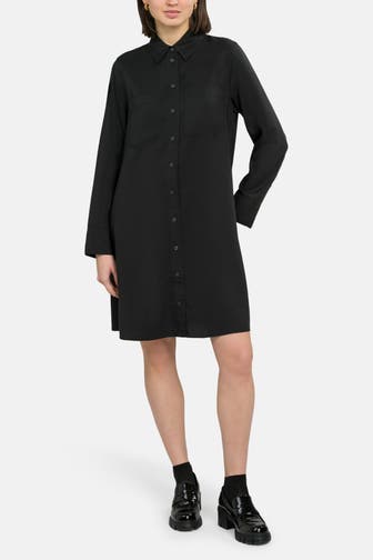 MARC O'POLO Blusenkleid schwarz
