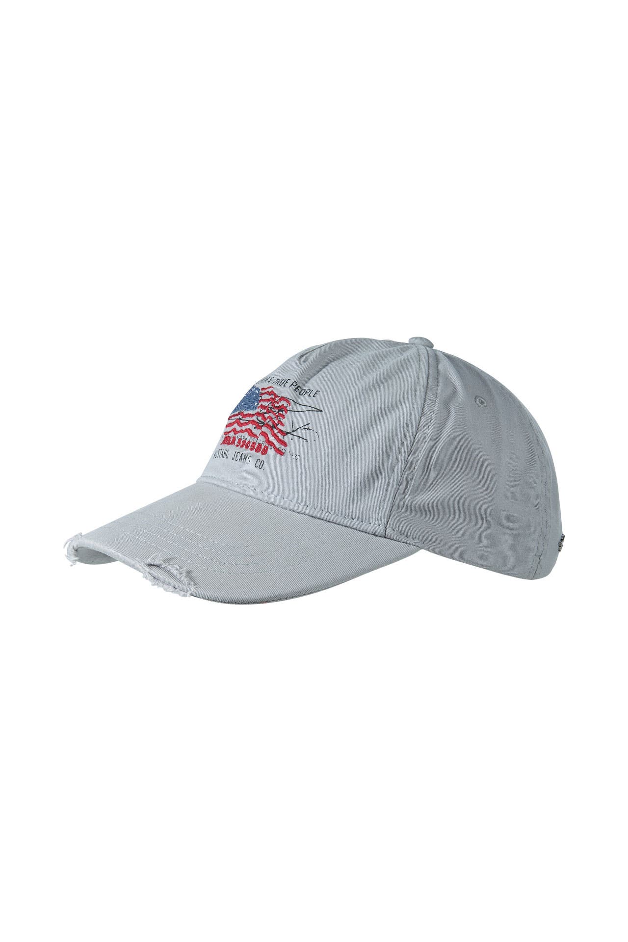 MUSTANG Cap 'Printed' grau, Bild 1