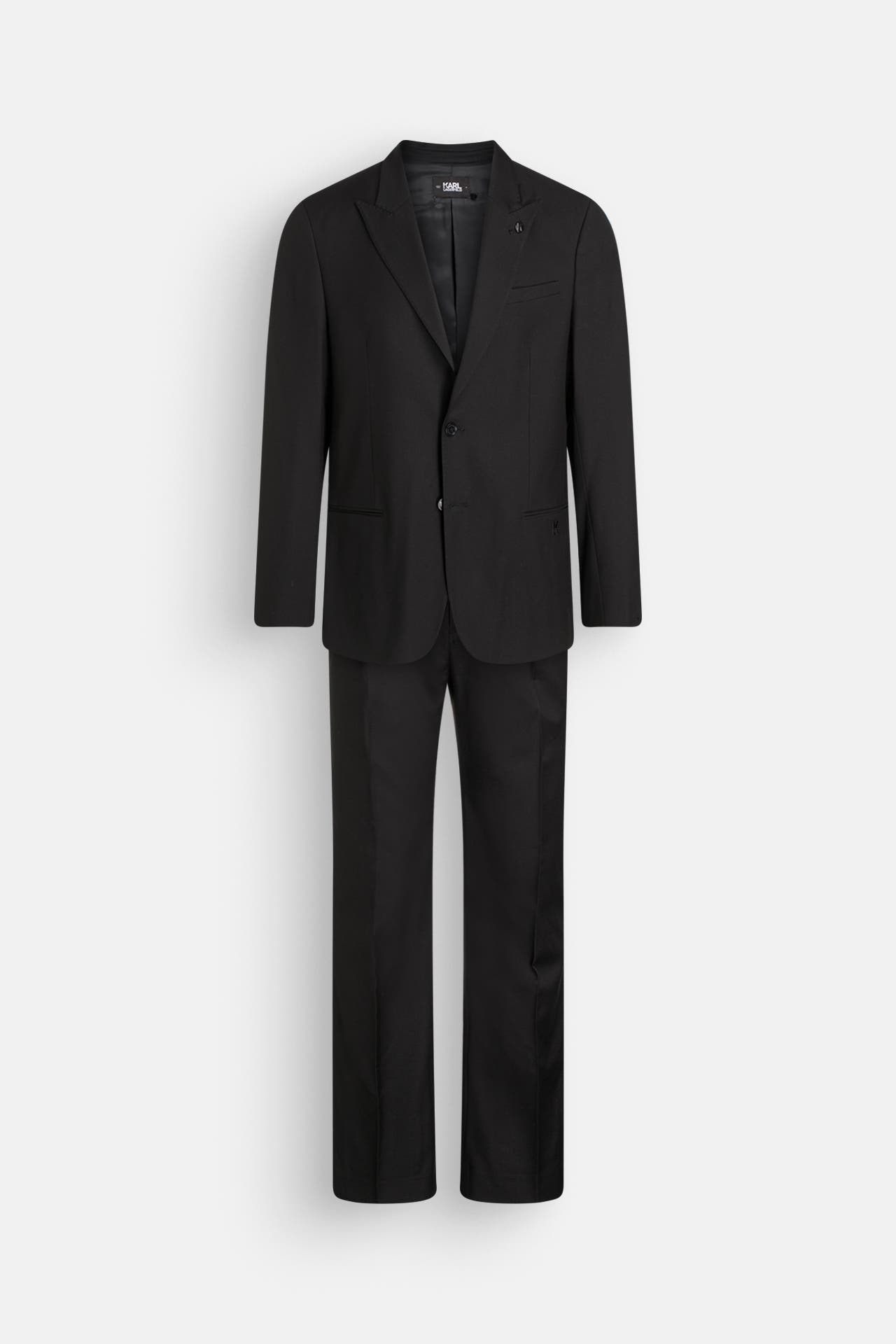 KARL LAGERFELD Anzug schwarz, Bild 1