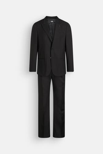 KARL LAGERFELD Anzug schwarz