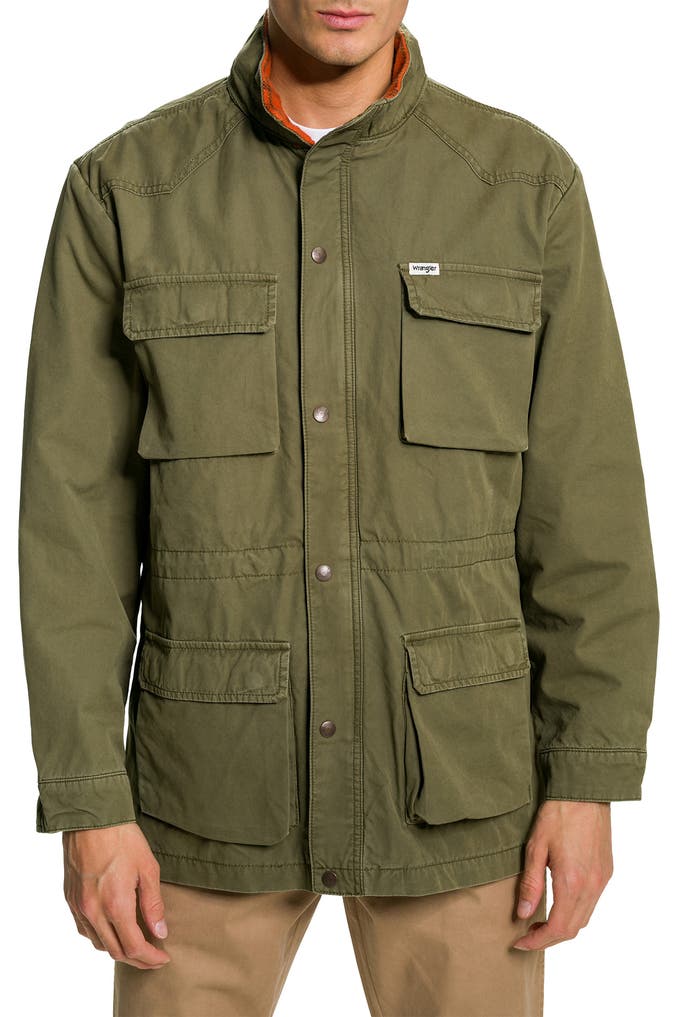 WRANGLER FieldJacket khaki » günstig online kaufen Outletcity