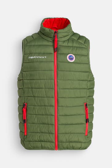 NEW ZEALAND AUCKLAND Steppweste 'Boggy Pond' oliv