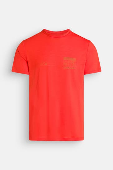 ICEBREAKER T-Shirt orangerot