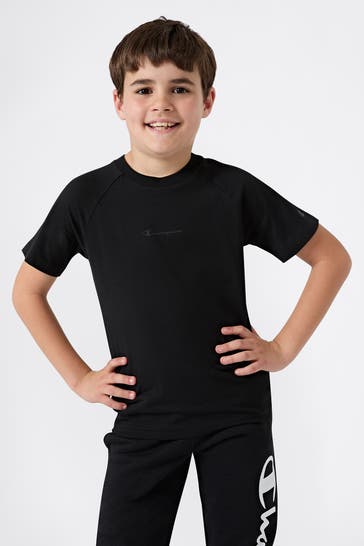 CHAMPION T-Shirt schwarz