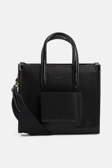 LACOSTE Umhängetasche schwarz