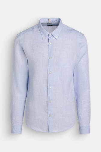 BOSS Leinen-Hemd Regular Fit