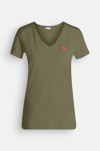 U.S. POLO ASSN. T-Shirt oliv