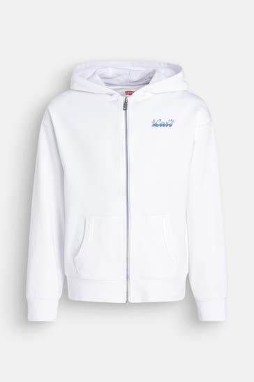 LEVI'S® Sweatjacke weiß