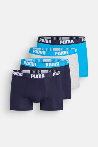PUMA 4er-Pack Boxer Trunks mehrfarbig