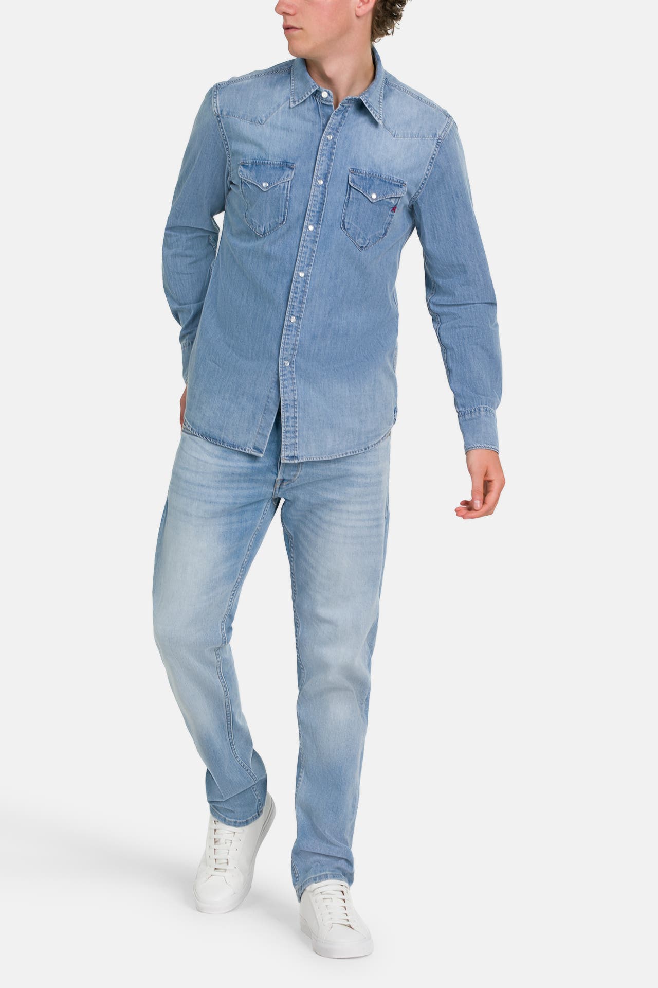 REPLAY Jeanshemd Slim Fit, Bild 1