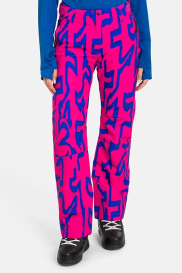 J.LINDEBERG SPORTSWEAR Skihose 'Pauline' gemustert