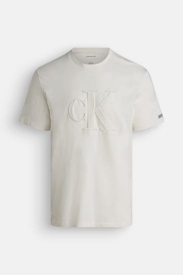 CK JEANS - T-Shirt ecru