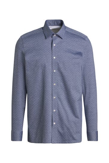 OLYMP Luxor modern fit Business-Hemd gemustert