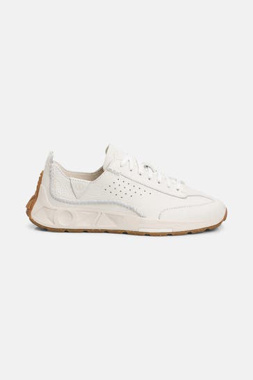 CLARKS Leder-Sneaker 'Craft Speed' offwhite