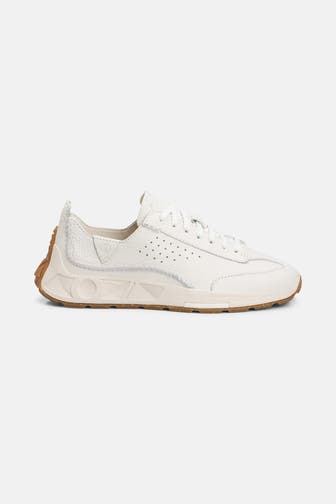 CLARKS Leder-Sneaker 'Craft Speed' offwhite