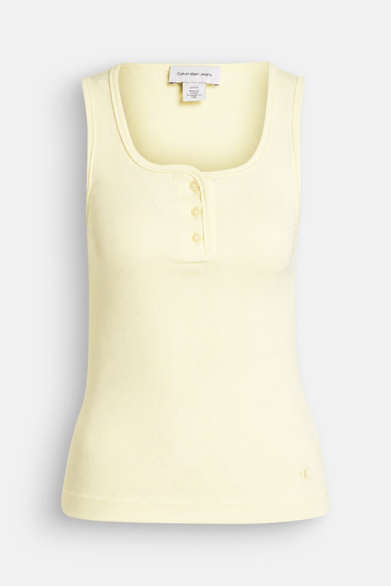 CK JEANS Top hellgelb, Bild 1