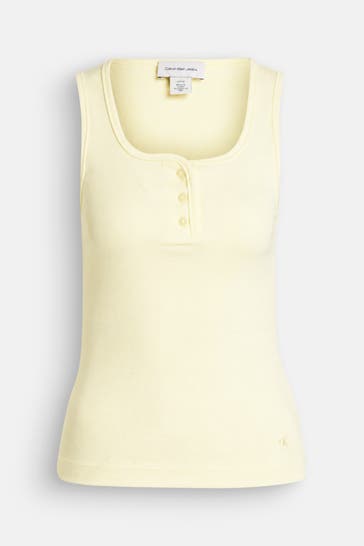 CK JEANS Top hellgelb