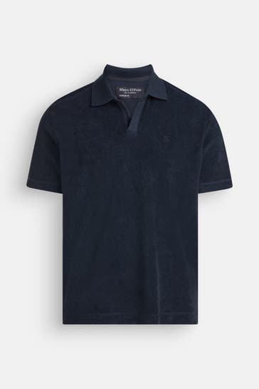 MARC O'POLO Polo-Shirt nachtblau