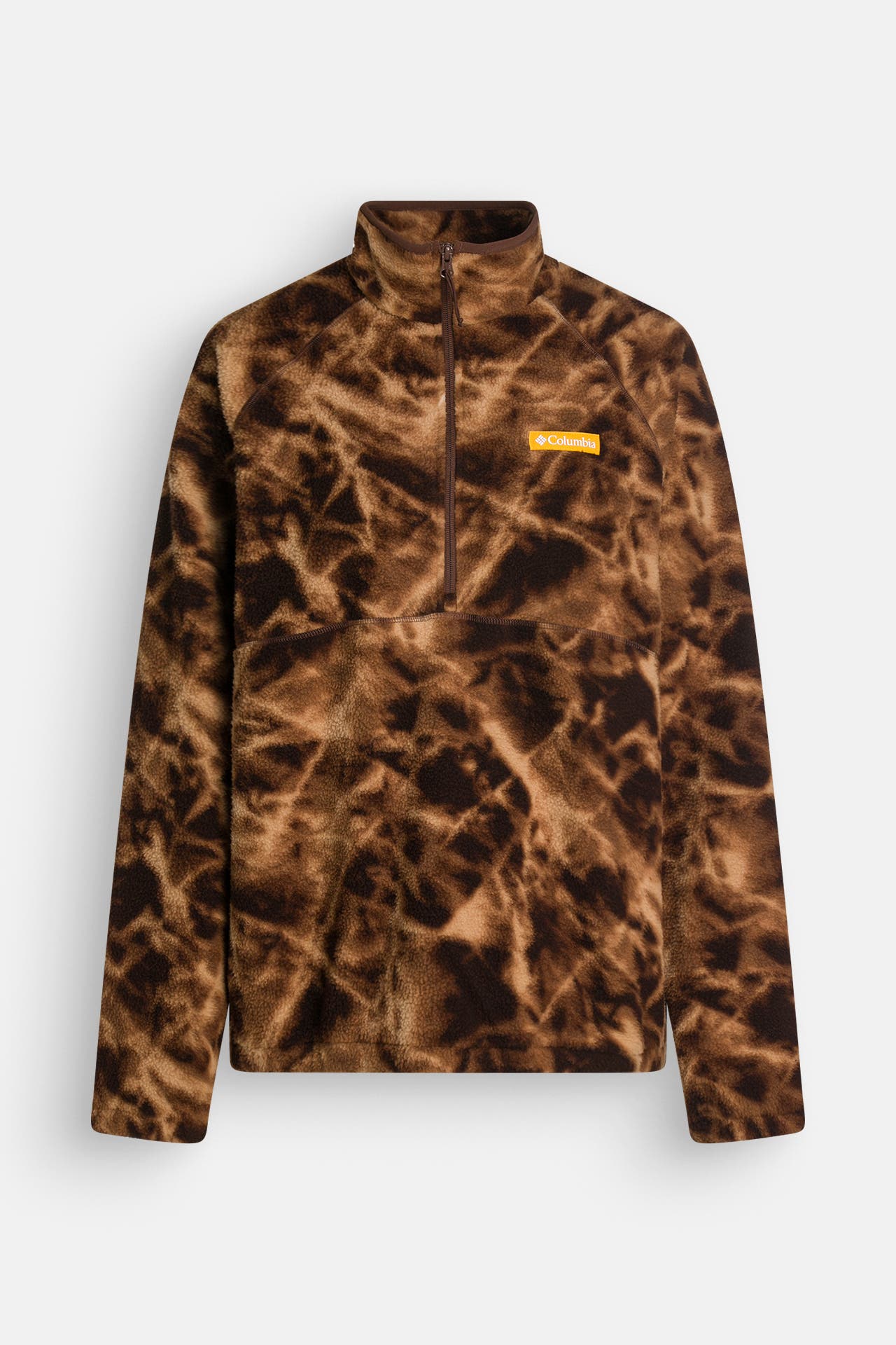 COLUMBIA Fleece-Troyer gemustert, Bild 1