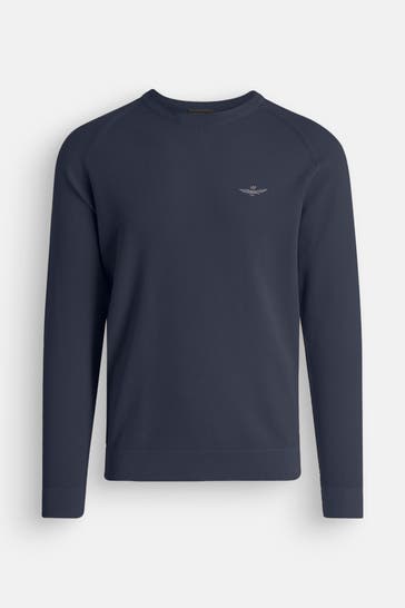 AERONAUTICA MILITARE Strickpullover dunkelblau