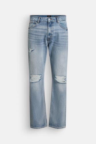 7 FOR ALL MANKIND Jeans hellblau modern straight
